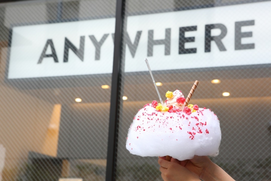 ANYWHERE DOOR×コットンキャンディーアイス