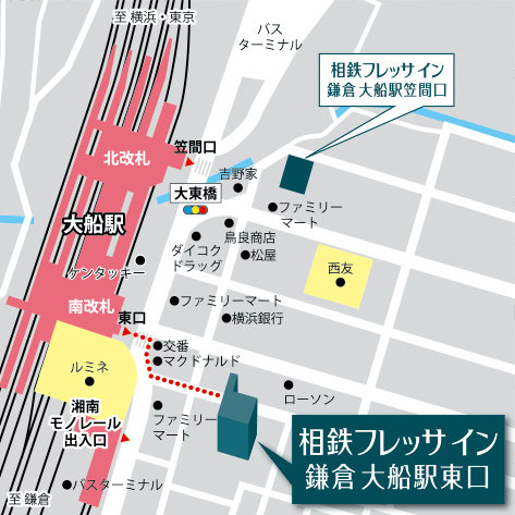 ホテル周辺地図