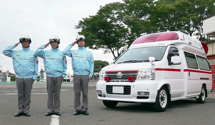 高規格準拠救急車「パラメディック」。