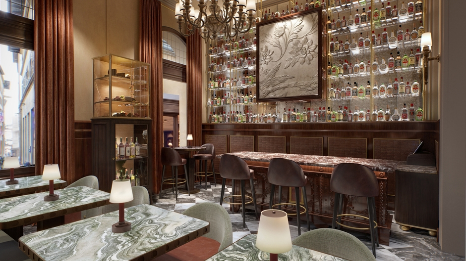 ポルタ・ロッサ・ホテル・フィレンツェ―コルベール・コレクション  Bistrot Porta Rossa Restaurant and Bar