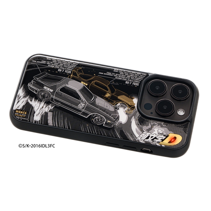 FLASH FC,FD 基板アートiPhone 15 Pro ケース ななめ