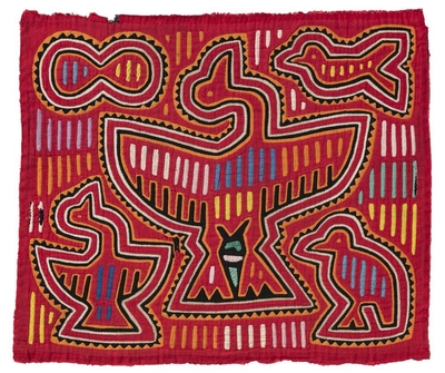 鳥のモラ 1930年代 Mola from Elisabeth Hans Collection. (c) Diana Marks.