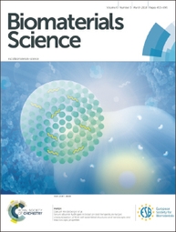 フロントカバーデザイン『バイオマテリアルズ サイエンス』