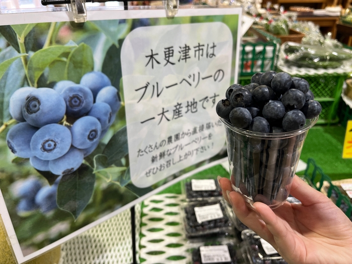 ブルーベリー詰め放題1分チャレンジ(7/20,7/27)