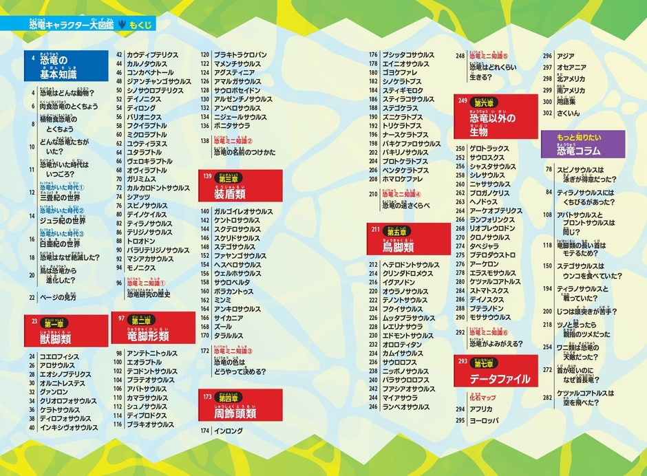 『恐竜キャラクター大図鑑』