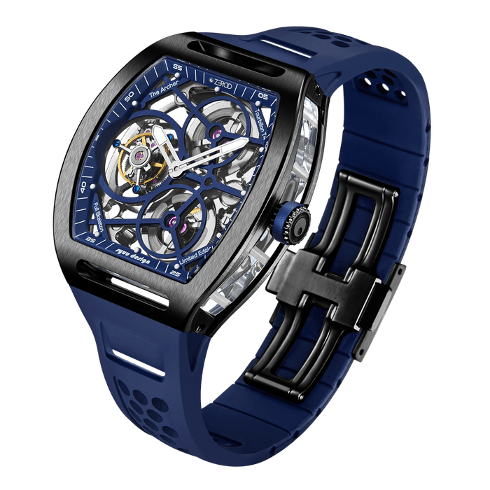 ZEROO T4 THE ARCHER TONNEAU フルスケルトントゥールビヨン ZT004BBL