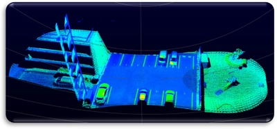 業界初！自動運転で注目される3D-LiDARを活用した 駐車場向けシステムを開発