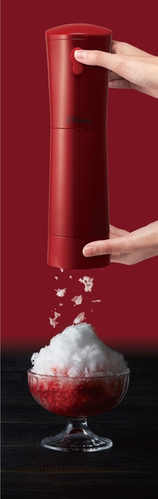 大人のふわふわ氷かき器 レッドイメージ