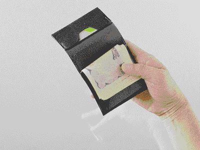 お札が数えやすく取りやすい