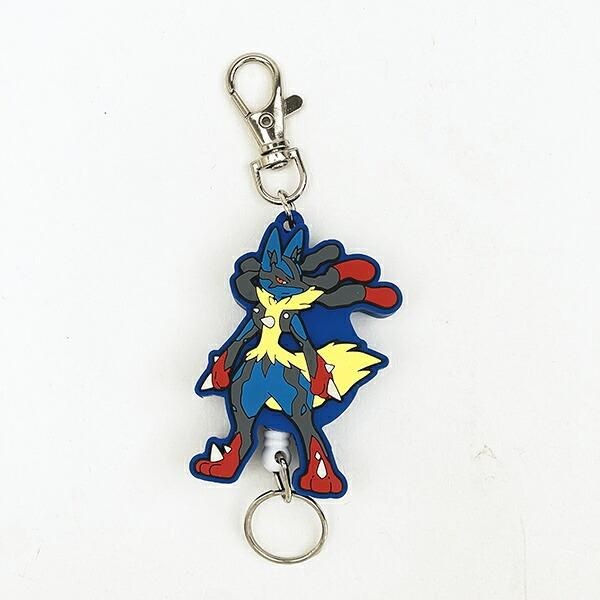 メガルカリオからコイキングまで！推しポケを連れてお出かけできるラバーリールキーホルダー