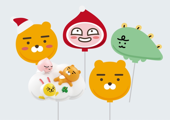 KAKAO FRIENDS キャラクター バルーンキャンペーン【2019/12/ 20,24,25、2020/1/2,4,8,9】