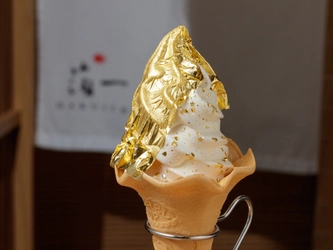 銀座に箔一の“金箔ソフト”が初上陸！ GINZA SIXの期間限定ショップに限定ver.で8月1日登場