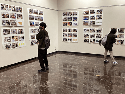 <フォトギャラリーによる展示発表/宇都宮キャンパス>