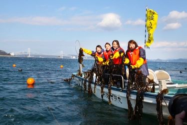 【徳島県・アオアヲ ナルト リゾート】《初登場！日帰りプラン》旬のご当地体験♪ 2～3月の期間限定！『鳴門わかめ漁体験×割烹バイキング阿波三昧ランチ×天然温泉』