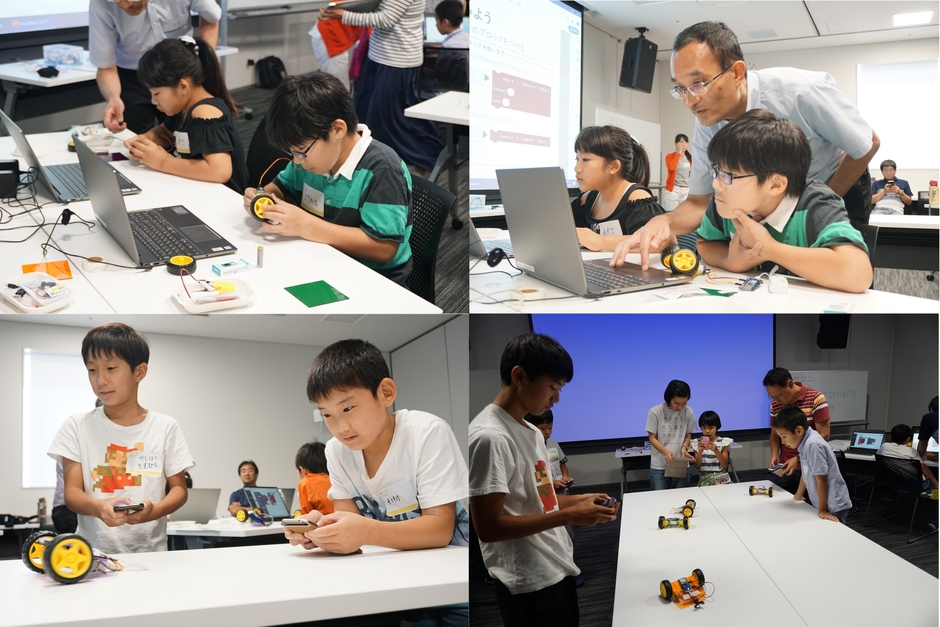 <第1回プログラミング講座の様子>