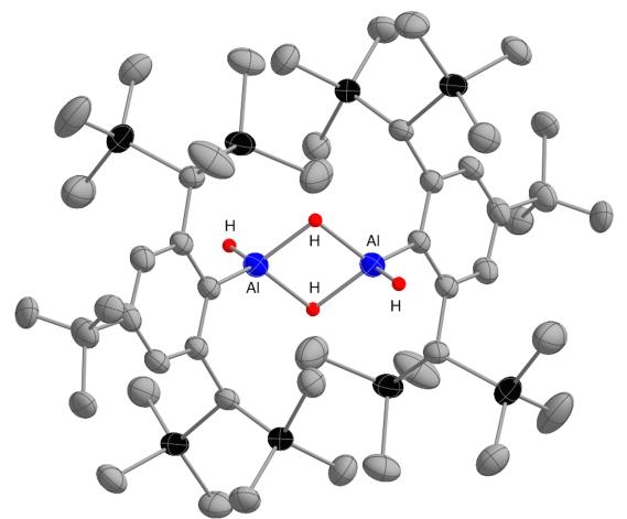 図2 アルミニウムヒドリド化合物の分子構造