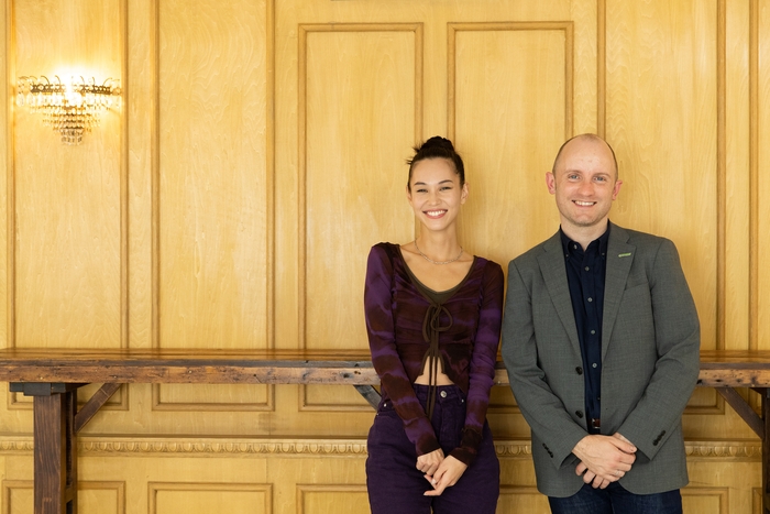 水原希子さんとグリーンピース・ジャパン事務局長 サム・アネスリー (C)Chiaki Oshima/Greenpeace