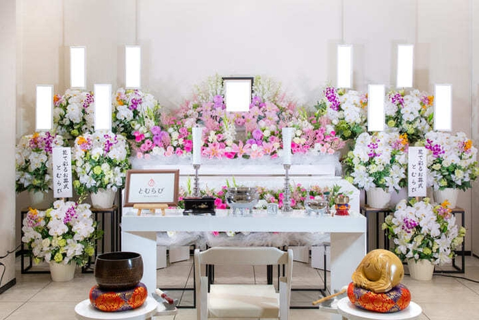 オリジナル花祭壇(4)