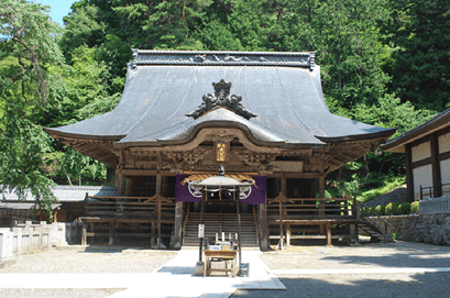 牛伏寺　観音堂