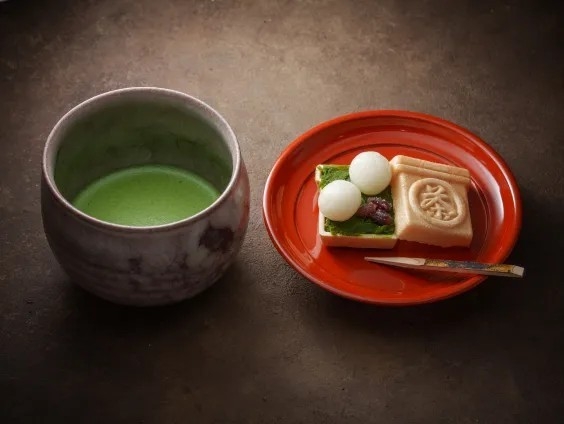 ▲山城館 お茶スイーツ(一例)【1・2コース】