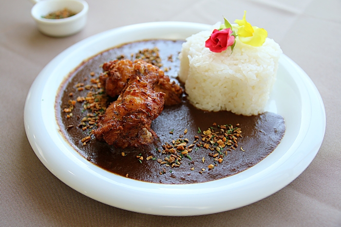 ペッパー風味のカレーライス