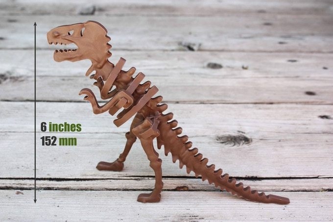 簡単にチョコレートのティラノサウルス（T-REX）が完成