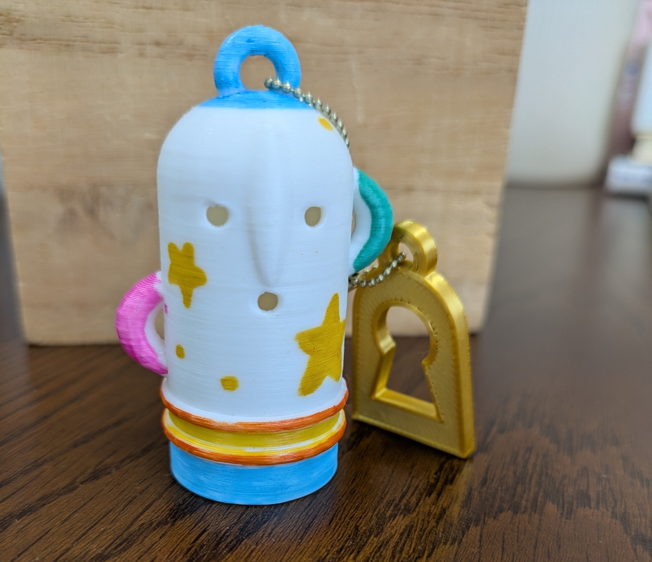 体験イベント参加者プレゼント～3Dプリンターアイテム