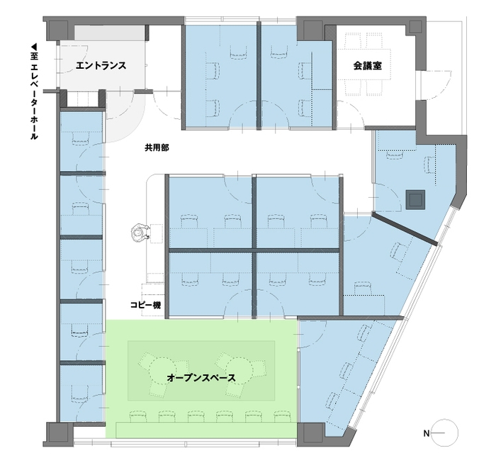 billage OTSU JR石山駅前近江鉄道ビル　フロアマップ