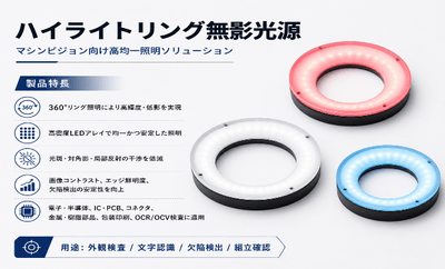グローバルハイライトリング無影光源製品画像