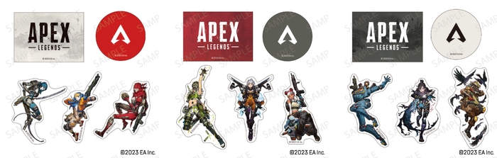 〈Apex Legends VTuber最協決定戦 ダイカットステッカー(5枚入り)(全3種)画像〉