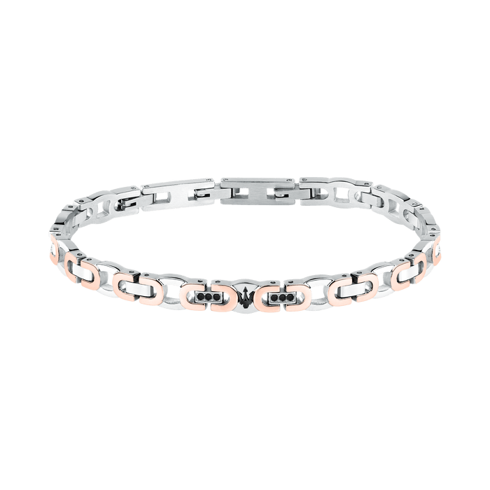 ICONIC BR SS RG＋BLACK CRYS BLK 18+3.5CM