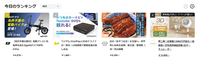 総合ランキング2位