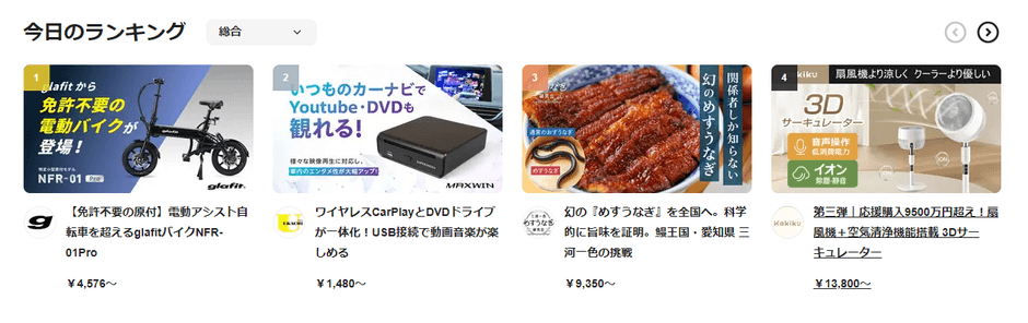 総合ランキング2位