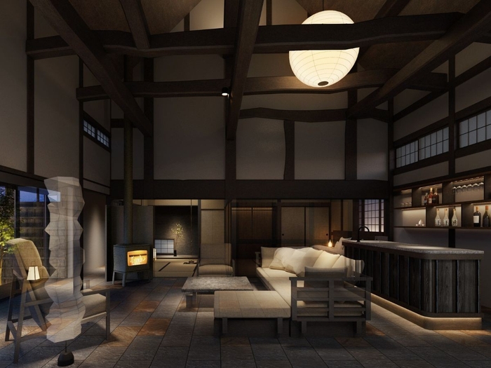 特別棟 瑞雨-ずいう-　リビングイメージパース