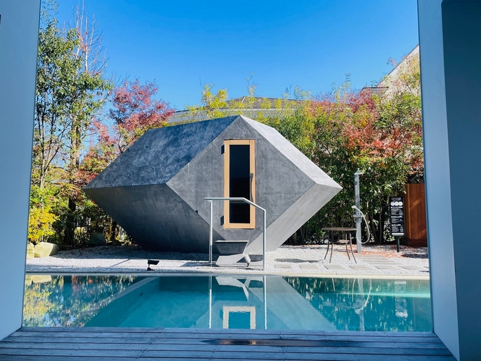 みかん狩りの後はサウナに入って整いましょう