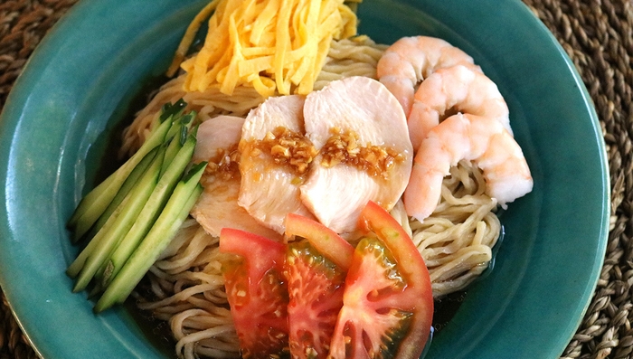 講座:中華の卵麺を手作り! しっとり鶏胸肉の極上冷やし中華