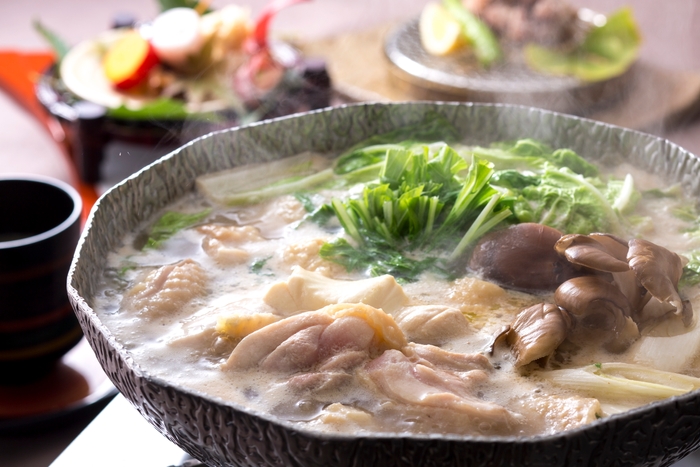 神戸 たむら 松風地どり水炊き会席 (ディナー)