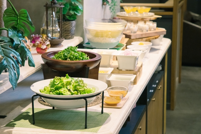 サラダビュッフェ