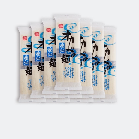 夏季限定「極細めん」化粧箱30人前
