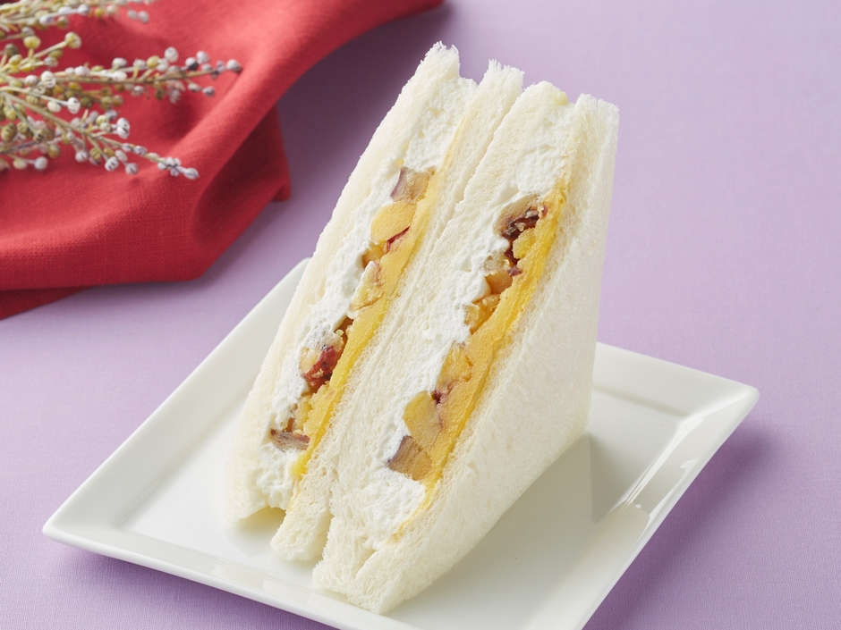 さつま芋のホイップサンド画像(画像はイメージです。)