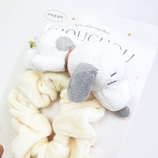 スヌーピーのシュシュ