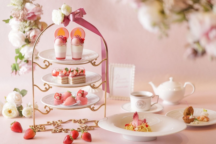 ▲ランチにおすすめ!パスタ付きアフタヌーンティー