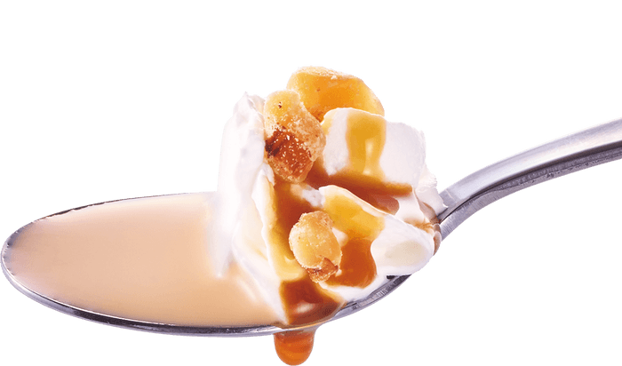 「キャラメルオーレ クルミッ子」ホイップ