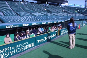 阪神甲子園球場スタジアムツアー新設コース イメージ