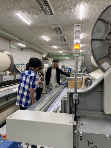 泉州タオル製造工程見学3
