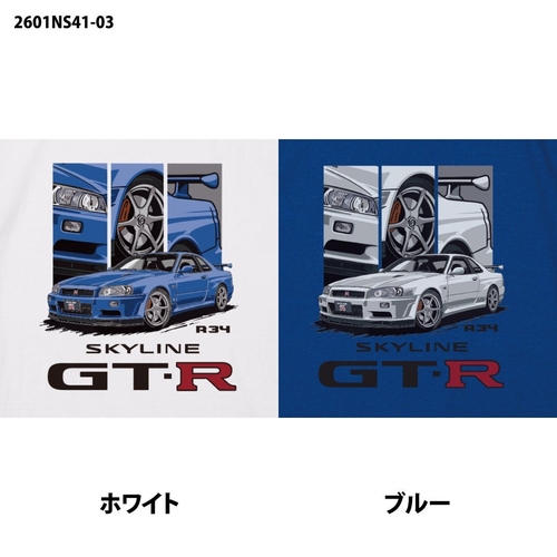 SKYLINE GT-R (R34) Tシャツ