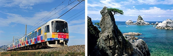 左から)きらきらうえつ(提供:JR東日本)、笹川流れ