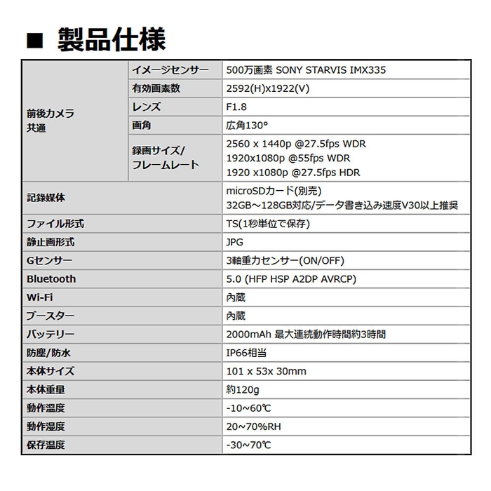 製品仕様2