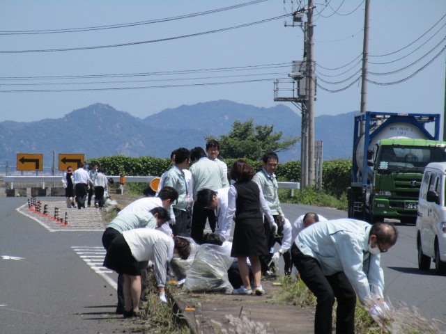 約260袋のゴミを回収