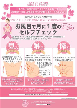 (1)セルフチェック啓蒙リーフレット